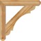 Ekena Millwork Olympic Craftsman Rough Sawn Bracket, Western Red Cedar, 4"W x 30"D x 30"H BKT04X30X30OLY04RWR - alternate 4